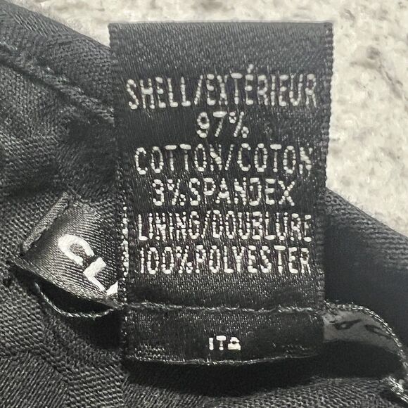 Club Monaco Women's 6 Straight Pencil Career Pleated Skirt Black Textured - Picture 5 of 10